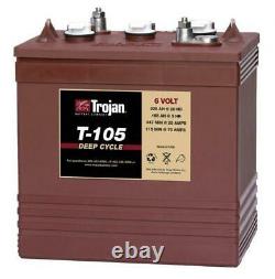 Trojan T105 6v 225ah Slow Discharge Battery