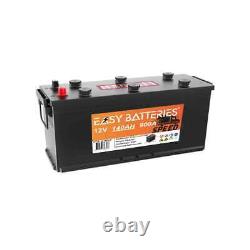 Truck Battery 140AH Easy Batteries, positive pole on the left, Lead technology