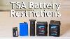 Tsa Battery Restrictions Flying With Lithium Ion