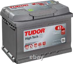 Tudor High-Tech Battery 60Ah/600A (TA612)