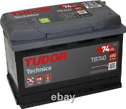 Tudor Technica 74ah/680a Battery (tb740)