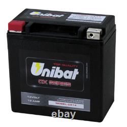 Unibat Battery CX14 12Ah Powerful APRILIA ETV Caponord 1000