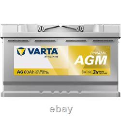 VARTA Car Batteries 580901080K262