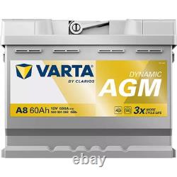 VARTA Car Battery 60Ah/680A