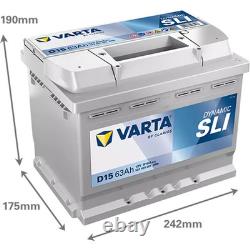 VARTA Car Battery 63Ah/610A