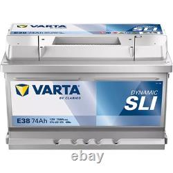 VARTA Car Battery 74Ah/750A RENAULT CLIO