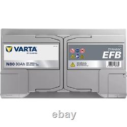 VARTA Car Battery 80Ah/800A