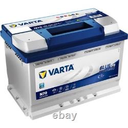 VARTA N70 Blue Dynamic EFB 12V 70Ah 760A start-stop car battery 570 500
