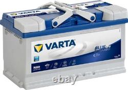 VARTA Start-Stop Blue Dynamic EFB Battery 80Ah/800A (N80)