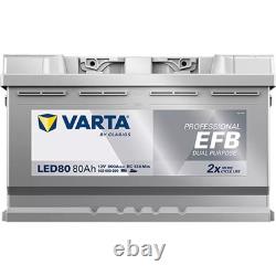 VARTA car battery 80Ah/800A