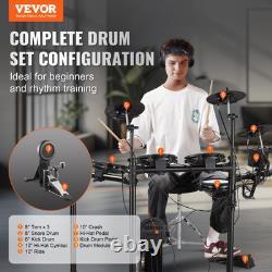 VEVOR 203.2 mm Electronic Drum Kit for Adult Beginners 32 pcs 480 Sounds