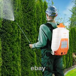VEVOR Battery-Powered Backpack Electric Sprayer 15L Tank 4.1L/min 0-6.2bar VEVOR Battery-Powered Backpack Electric Sprayer 15L Tank 4.1L/min 0-6.2bar