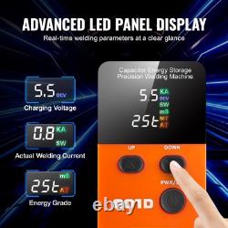VEVOR Battery Spot Welder Impulse 801D 14.5kW Capacitor Energy