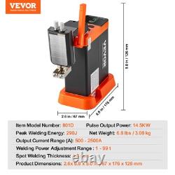 VEVOR Battery Spot Welder Impulse 801D 14.5kW Capacitor Energy