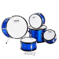 VEVOR Beginner Kids Drum Set 5PCS 406 mm? With Blue Seat