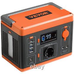 VEVOR Portable Electric Generator Lithium-ion Battery Power Station 296 Wh