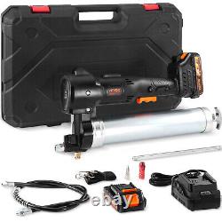 VEVOR Wireless Electric Grease Gun Battery 20 V 2.0 Ah 82.74 MPa Case