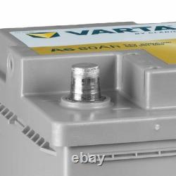 Varta A6 Car Battery (formerly F21) AGM 80Ah 800A 12V Start & Stop 580901080 L4