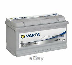 Varta Professional Battery Discharge Lfd90 Slow Boat Motorhomes Recreation