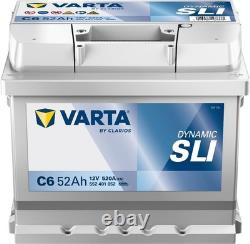 Varta Silver Dynamic D21 Car Battery 12V 61Ah 600A Powerful Starting