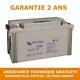 Victron Energy Agm Leisure Battery Discharge Slow 12v / 165ah Bat412151085