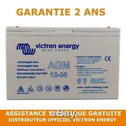 Victron Energy Agm Leisure Battery Discharge Slow 12v / 38ah Bat412038081