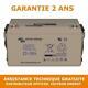 Victron Energy Gel Leisure Battery Slow Discharge 12v / 265ah Bat412126101