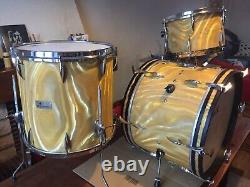 Vintage 1965 Sonor Teardrop Drum Kit
