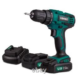 Vpower 20v Wireless Screwdriver Complete Set With 2 Batteries 2