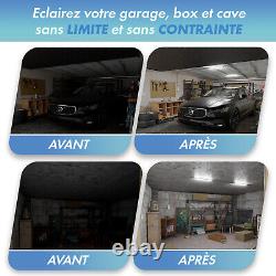 Wireless Battery Lighting Kit For Garage Box Cave Without Electricity