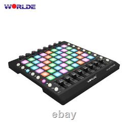 World Pad48 Portable Usb MIDI Drum Pad Controller 48 Rgb Backlit Pads 8 L7d6