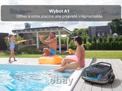 Wybot A1 Cordless Pool Robot, Bottom Cleaning, Long-Lasting Battery