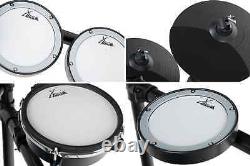 XDrum Electronic Drum Kit Set with 5 Mesh Head Drums, 3 Choke Cymbals, Kick Pad