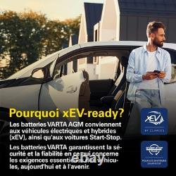 XEV Silver Dynamic AGM Starter Battery L2 A8 12V 60Ah / 680A 560901068