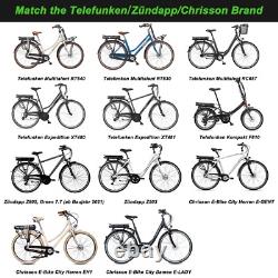 YJ145 36V 12.8Ah (461Wh) Electric Bike Battery for Telefunken, Zündapp