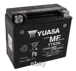 YUASA WithC maintenance-free activated battery factory YTX20L FA