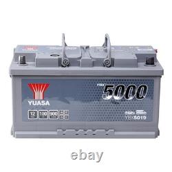 YUASA YBX5019 YBX5000 Starting Battery SMF 12V 100Ah 900A EN for VW L 80