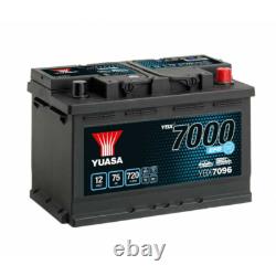 YUASA YBX7096 EFB Battery 12V 75AH 720A