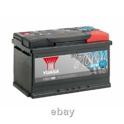 YUASA YBX7100 EFB 12V 65AH 650A Battery
