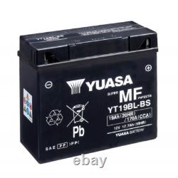 YUASA YT19BL-BS Motorcycle Battery 51913 12V 19AH 170A