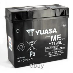 YUASA YT19BL SLA AGM Maintenance-Free Ready to Use Battery