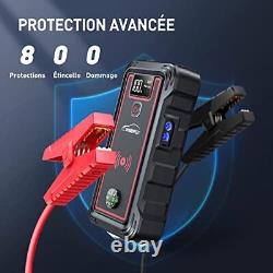 Yaber Booster Battery 3500a 23800mah Portable Jump Starter All Gas Or 80 L