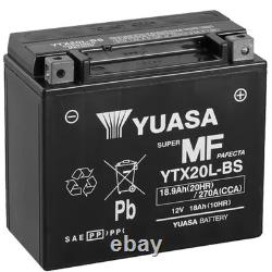 Yuasa Battery YTX20L-BS 12V 18AH Harley Davidson FLST Series 1340 1991/1996