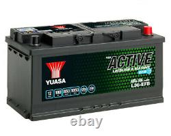 Yuasa L36-efb Battery Slow Discharge For Caravan And Camping Car 12v 100ah