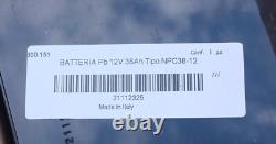 Yuasa NPC38-12 12V, 38Ah Sealed Lead Acid Battery