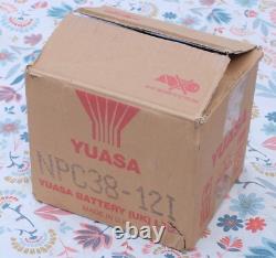 Yuasa NPC38-12 12V, 38Ah Sealed Lead Acid Battery