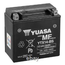 Yuasa SLA Battery for BMW Motorcycle 1250 R Rs 2019 to 2022 YTX14 / AGM / 12V 12Ah