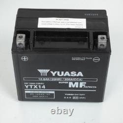 Yuasa SLA Battery for Honda 125 Cr R Motorcycle 1990 to 2007 YTX14 / AGM / 12V 12Ah