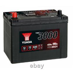 Yuasa SMF Battery YBX3031 12V 72ah 630A