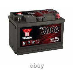 Yuasa SMF Battery YBX3096 12V 76ah 680A